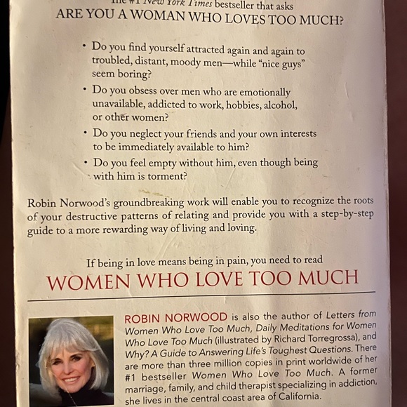 “Women who love too much” by Robin Norwood - Picture 2 of 2